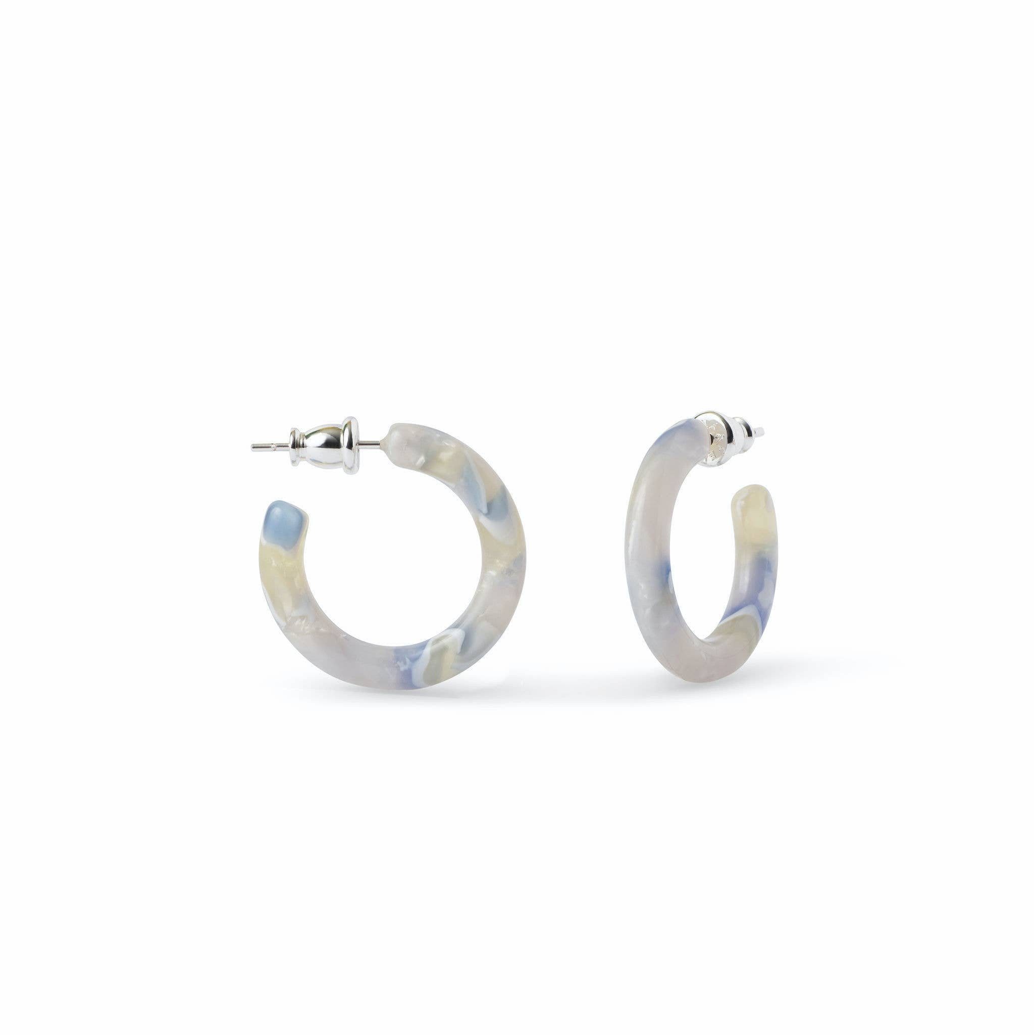 Ultra Mini Hoop Collection | Small Acetate Hoops: Reef