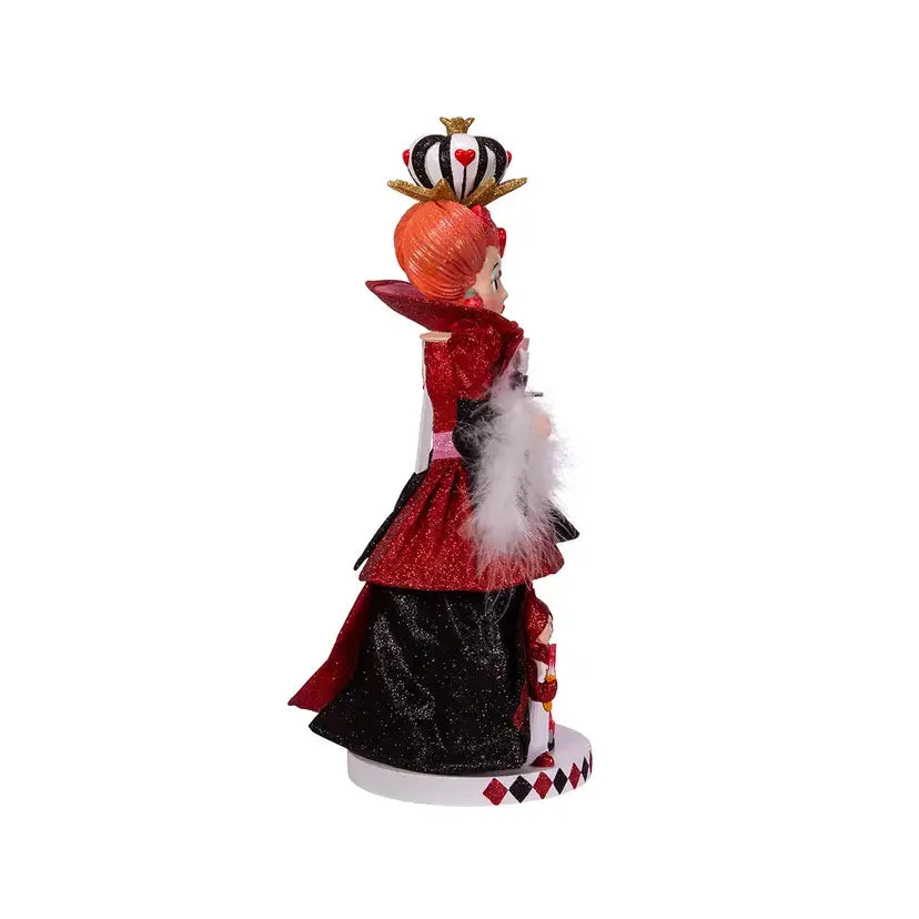 17.5" Queen of Hearts Nutcracker