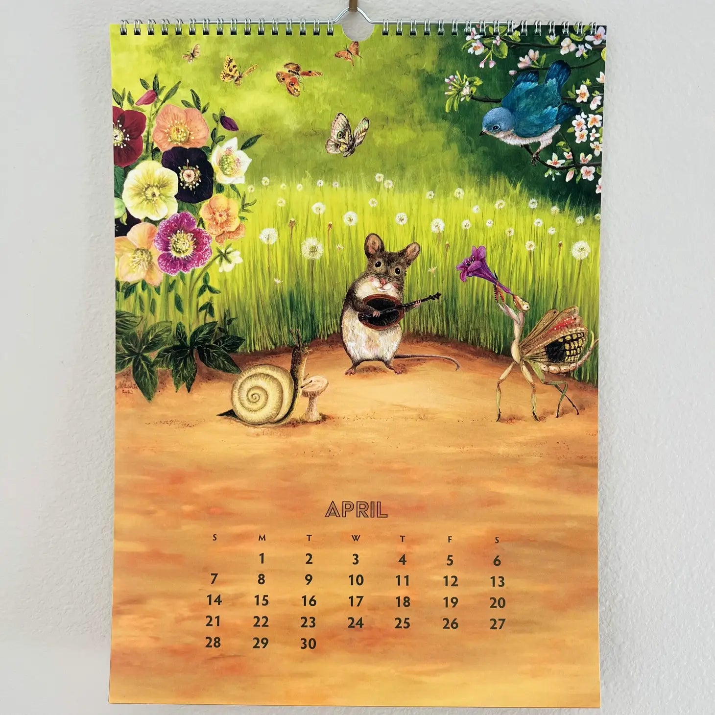 2024 Wall Calendar / Large Full Page Calendar