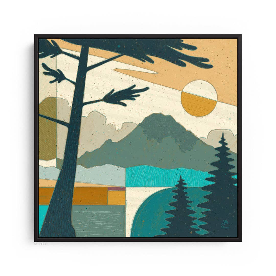 Pnwonderland: Rainier - WHLSL Print: Unframed / 12x12 / Bamboo Paper