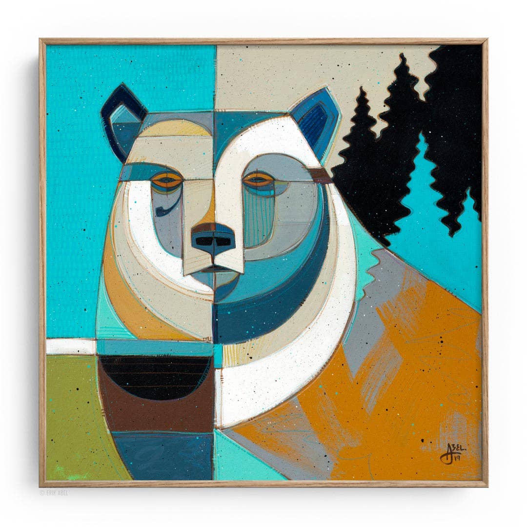 Yogi 3 - WHLSL Print: Unframed / 12x12 / Bamboo Paper