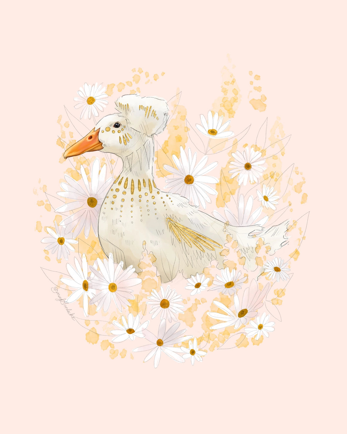 Spring Duck | Art Prints