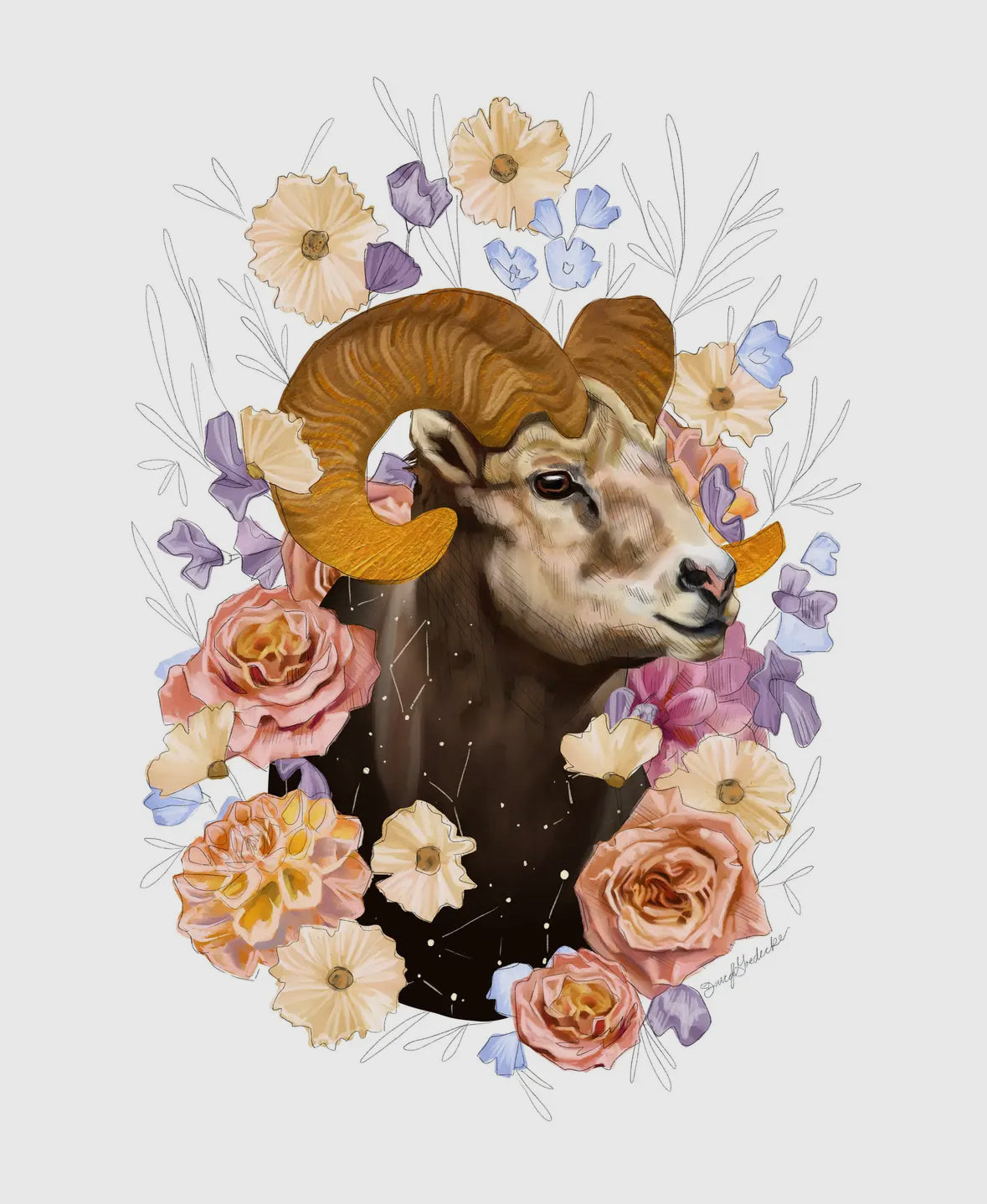 Cosmic Ram | Art Print