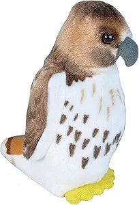 Audubon Bird Red Tailed Hawk Stuffed Animal W Sound 5.5"