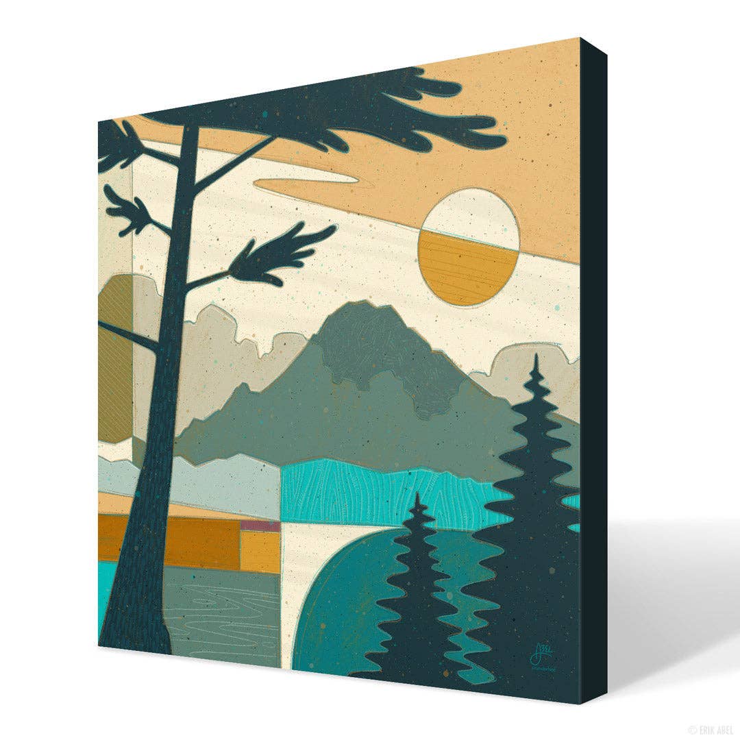 Pnwonderland: Rainier - WHLSL Print: Unframed / 12x12 / Bamboo Paper