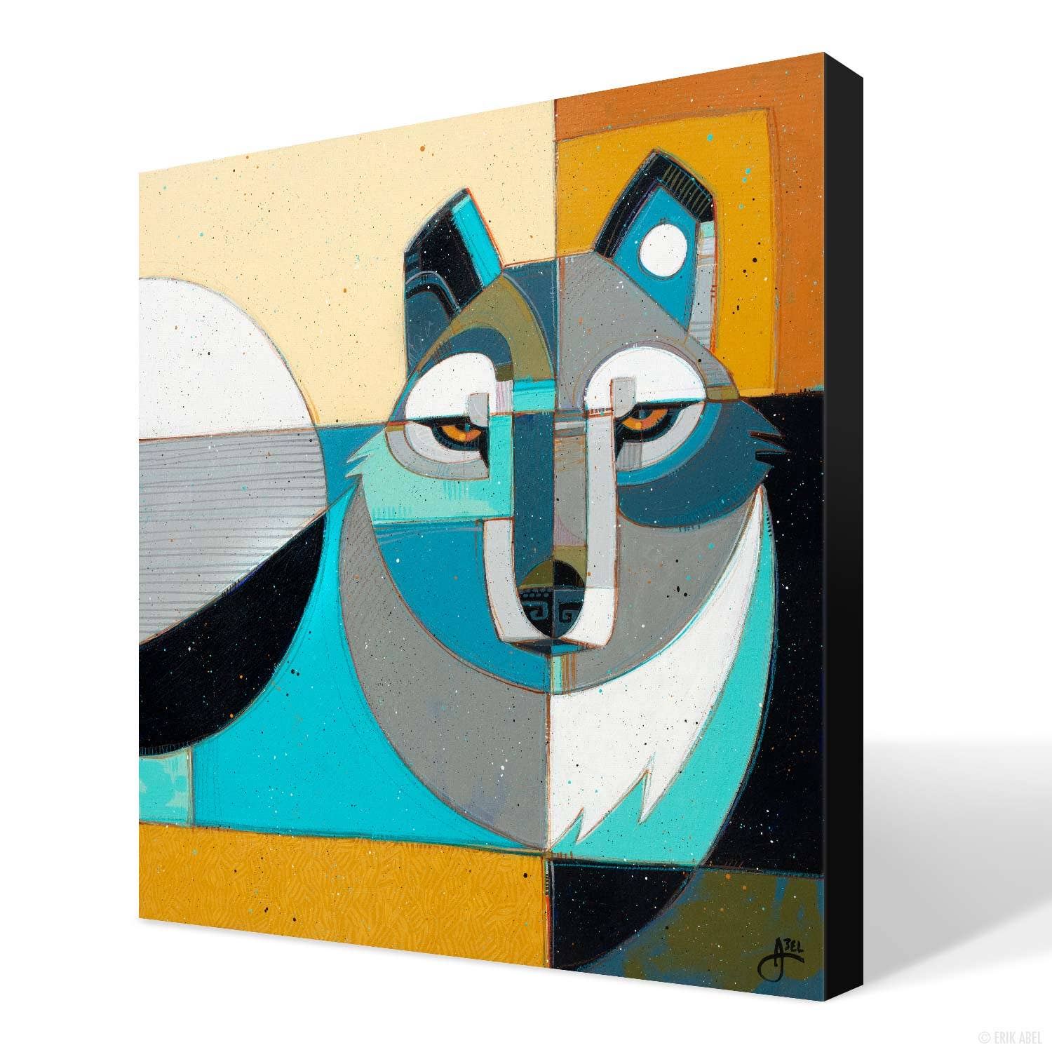 Lobo 3 - WHLSL Print: Unframed / 12x12 / Bamboo Paper