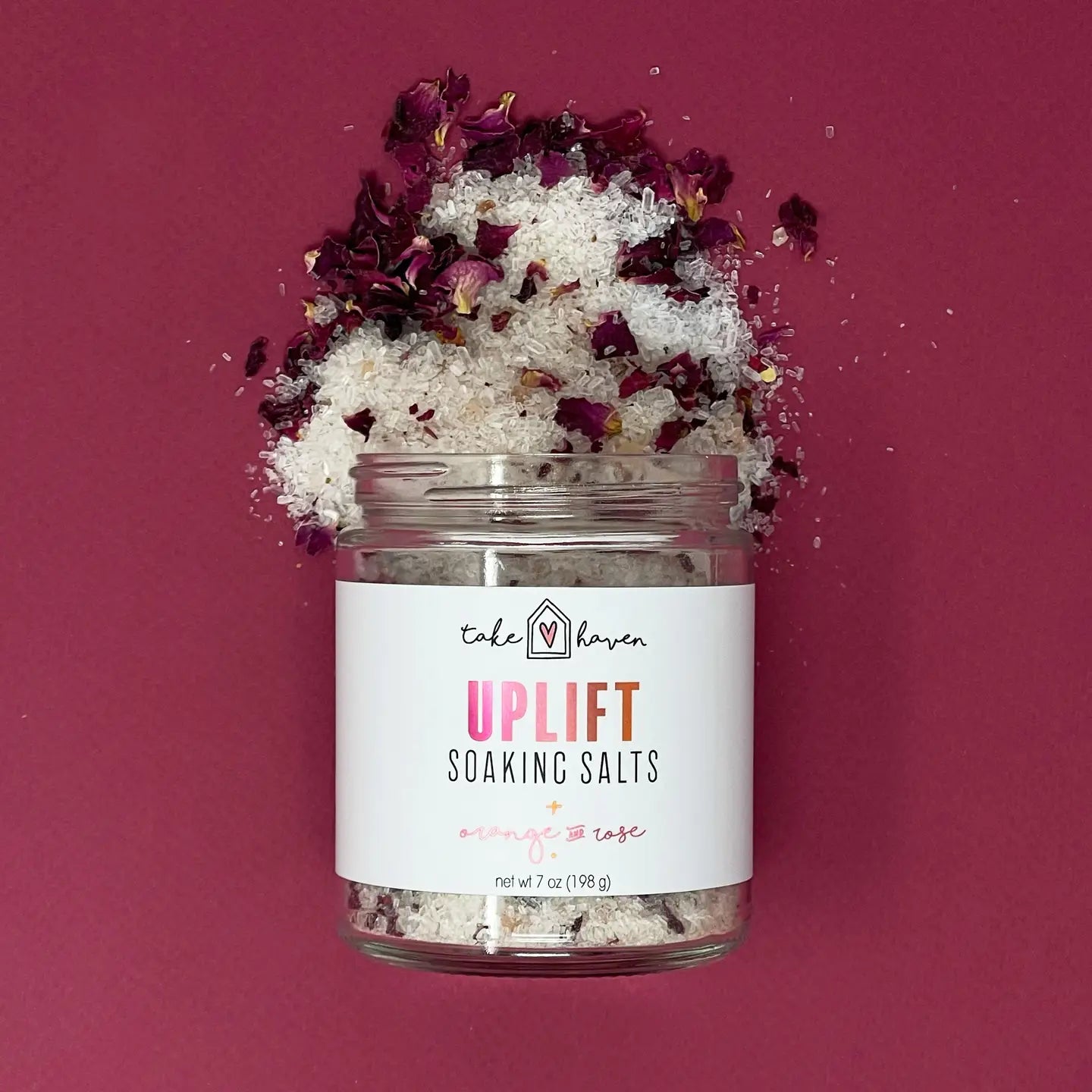 Uplift | Orange + Rose Soaking Salts