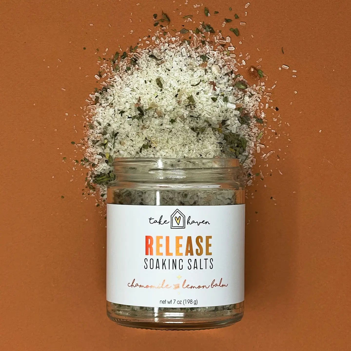 Release | Chamomile + Lemon Balm Bath Soaking Salts