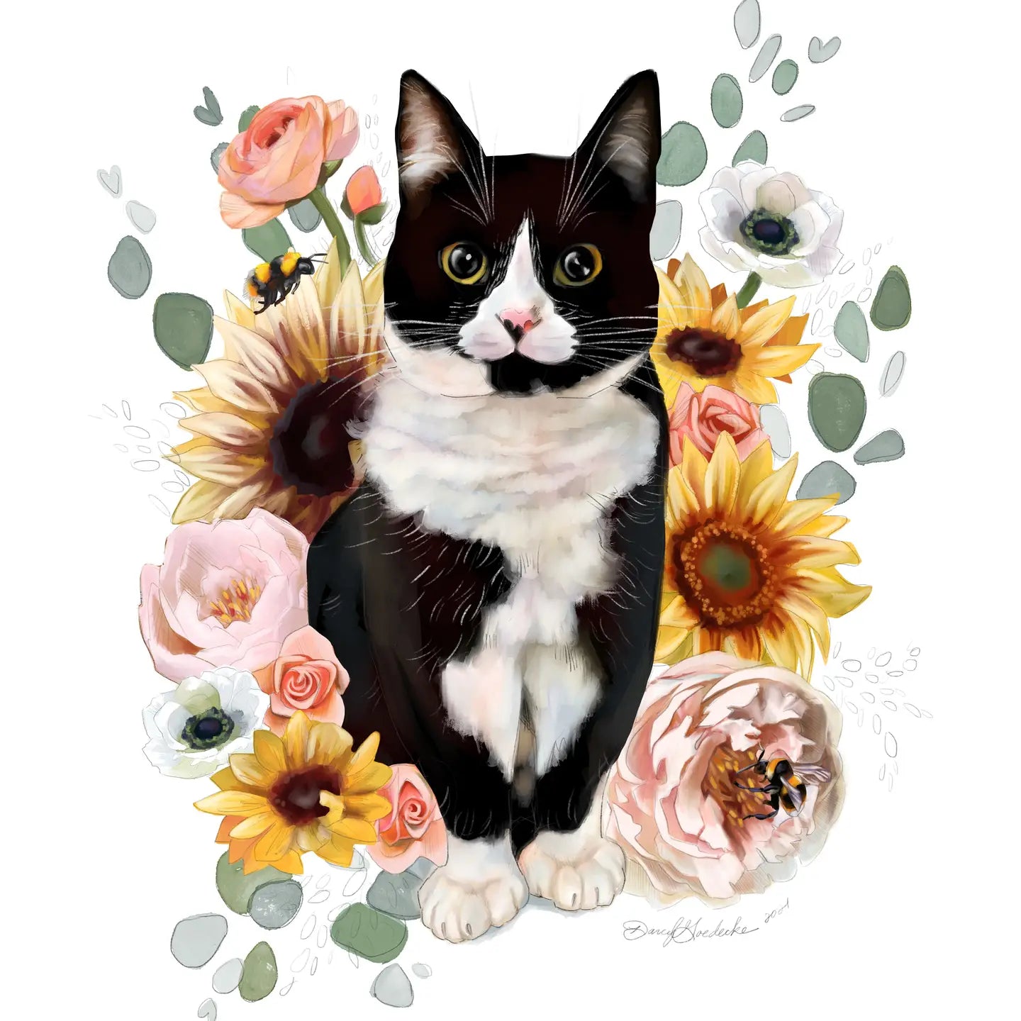 Holly The Housecat | Art Print