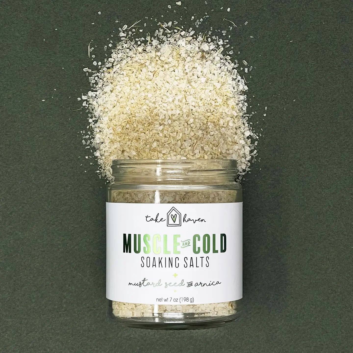 Muscle and Cold | Mustard Seed + Arnica Bath Soaking Salts