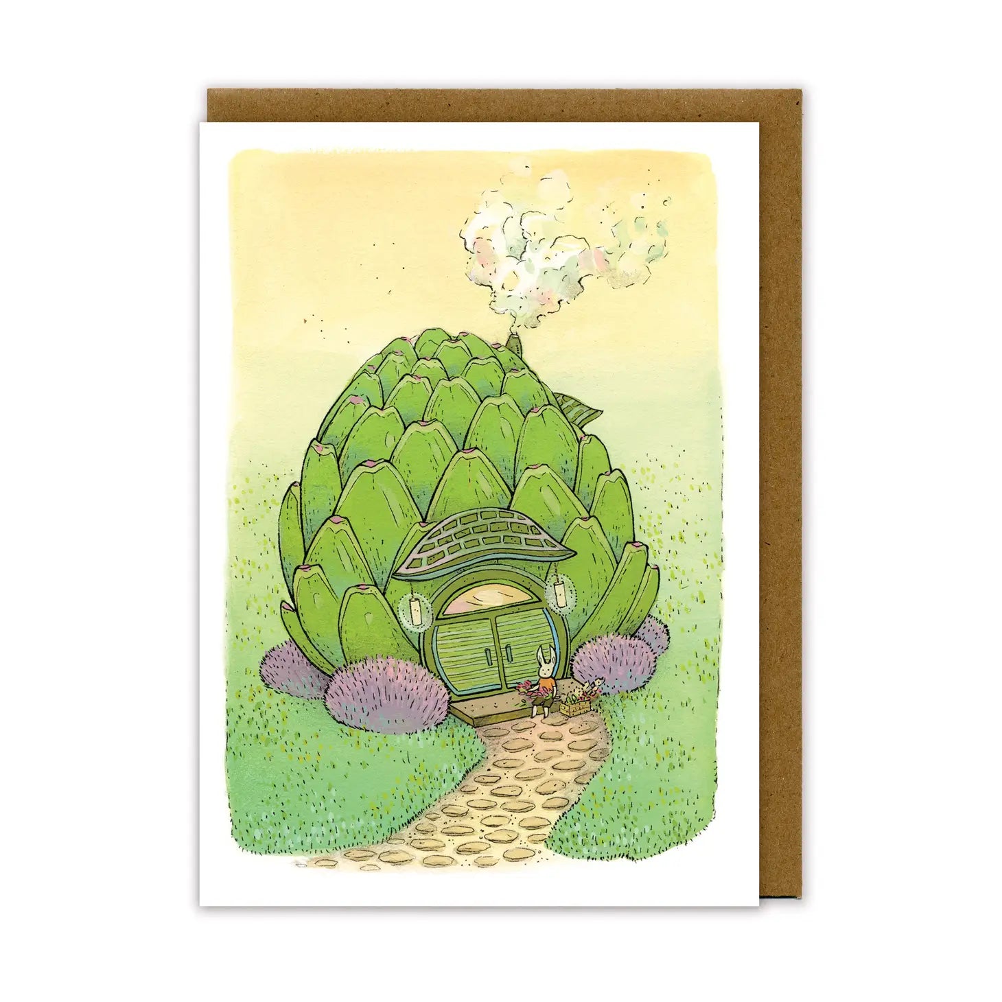 Artichoke Greeting Card