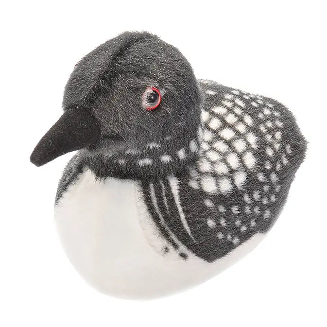 Audubon Ii Common Loon Stuffed Animal W Sound 5.5"