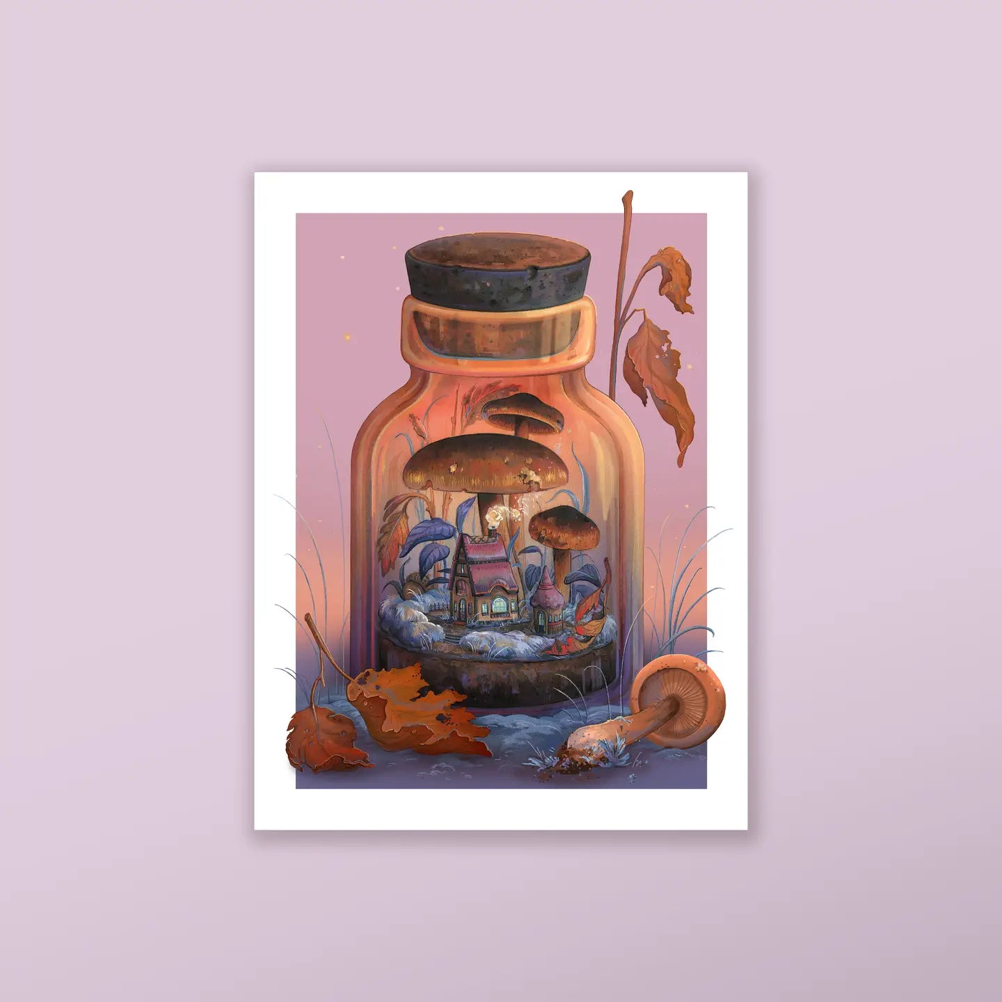 Autumn Terrarium - Fine Art Print