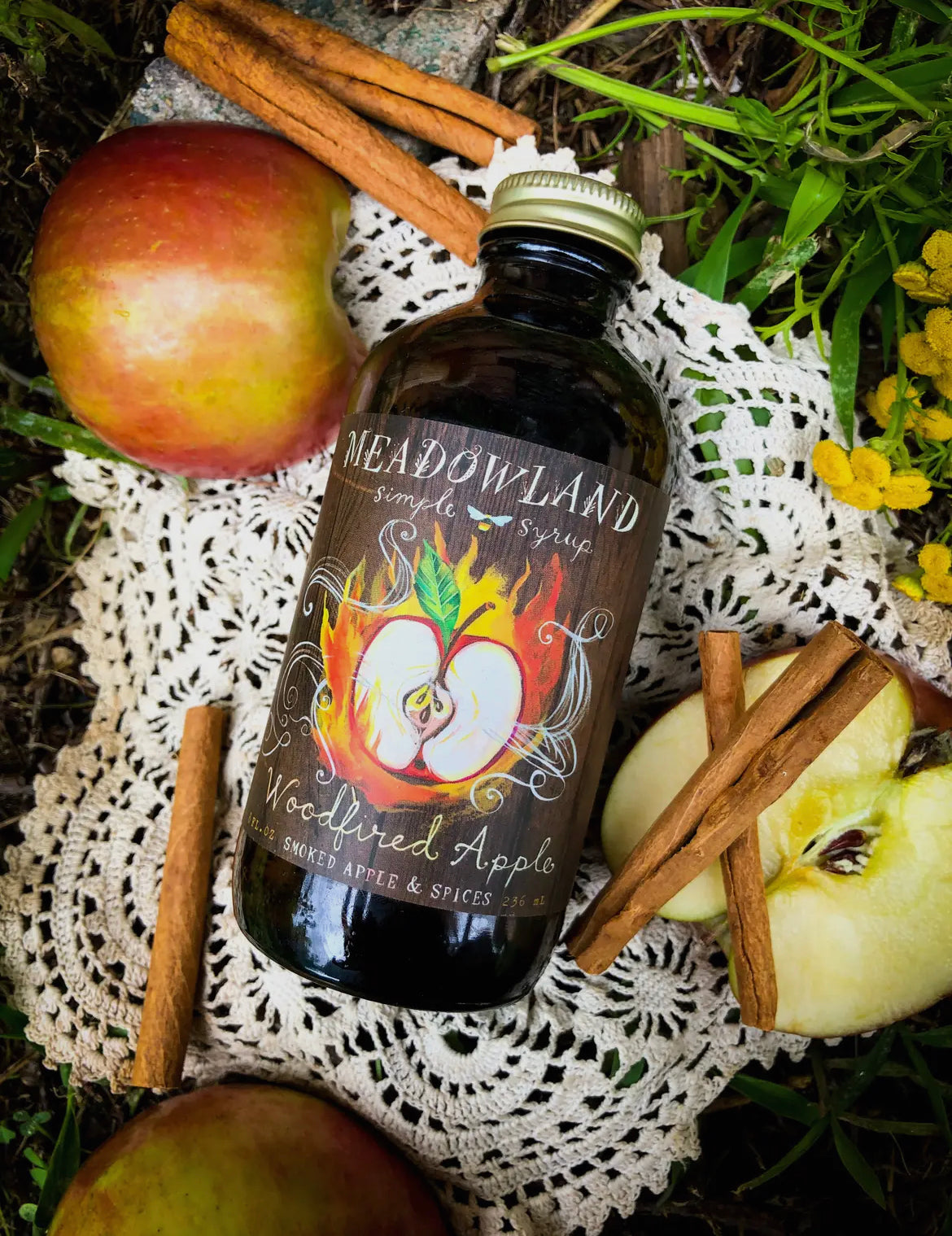 Woodfired Apple Simple Syrup