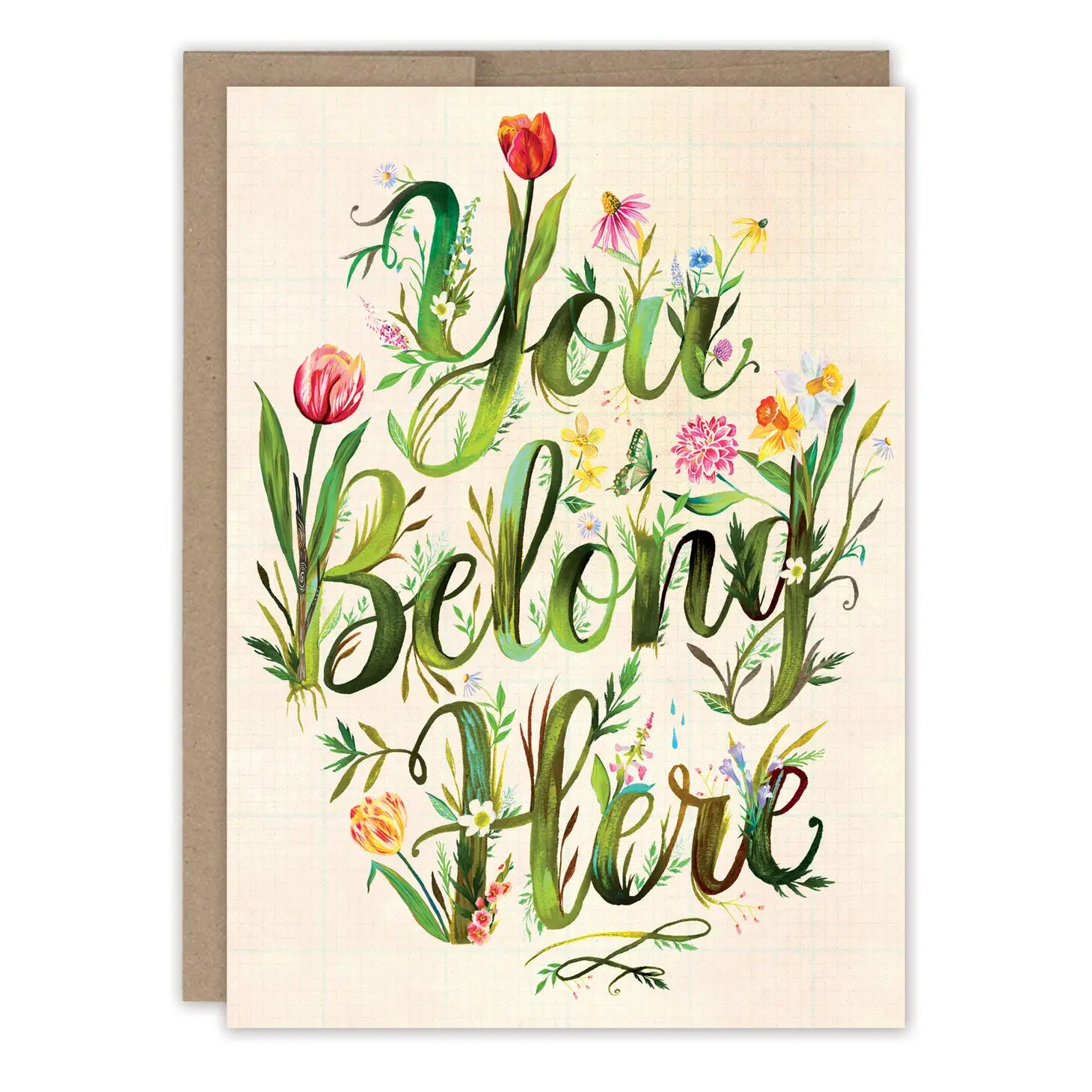 Belong Here Baby Greeting Card