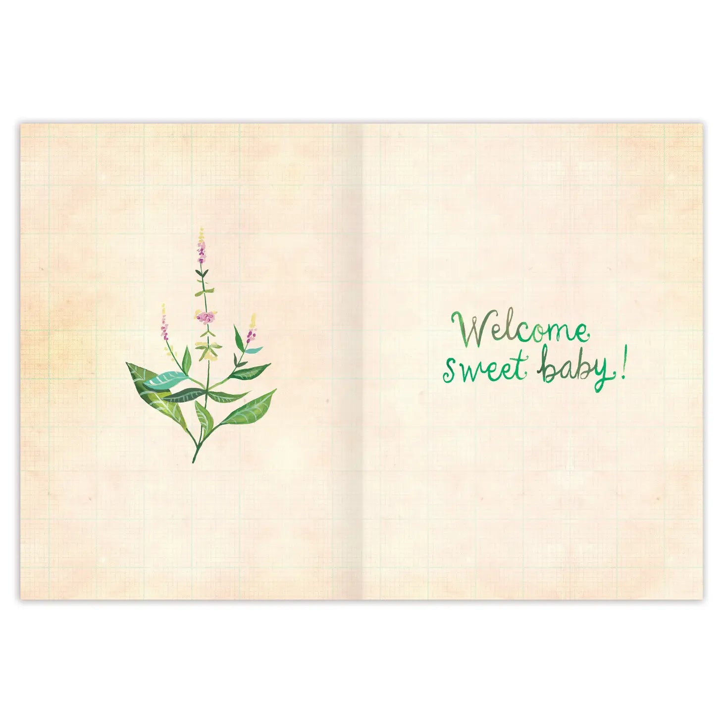 Belong Here Baby Greeting Card