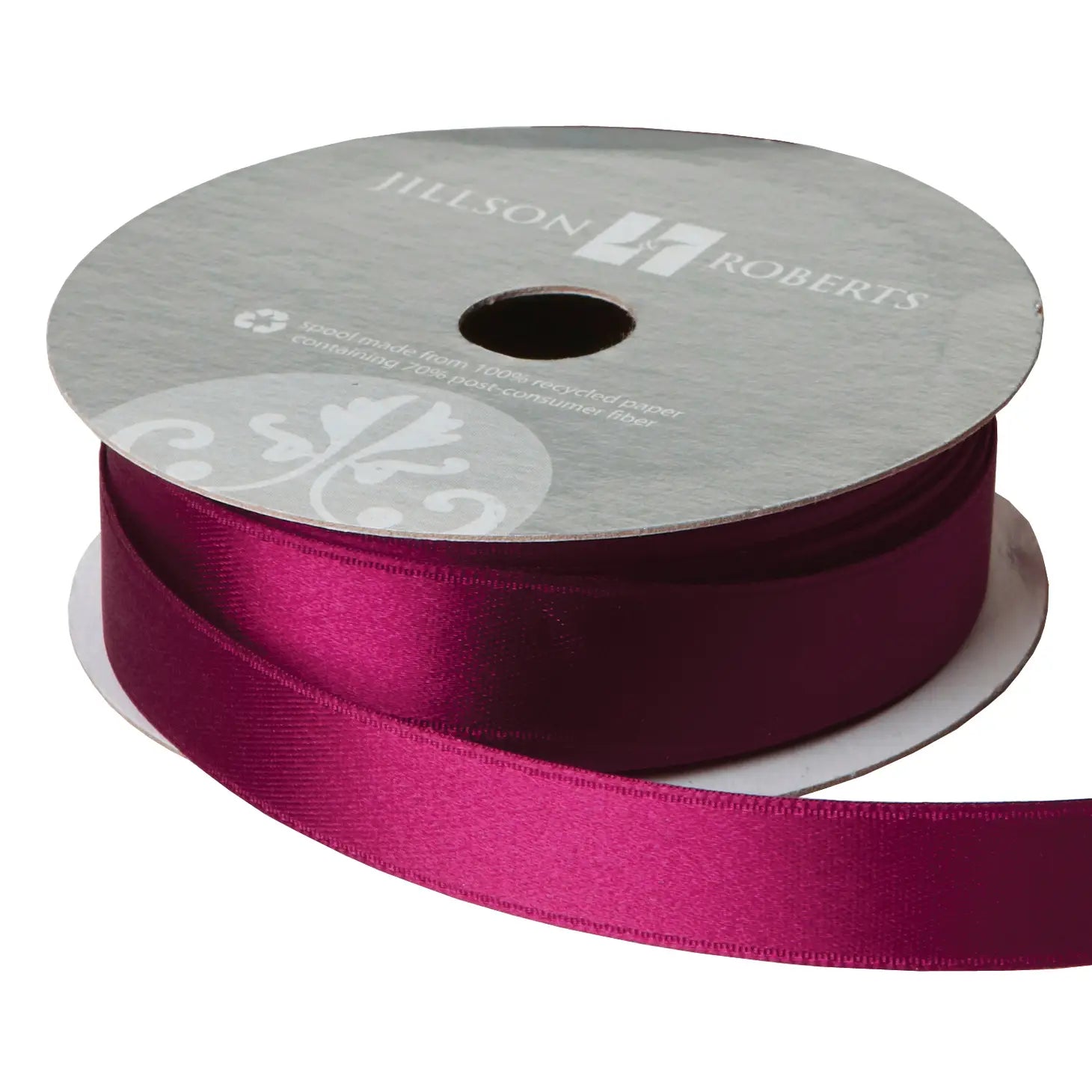 Fancy Satin Burgundy Ribbon