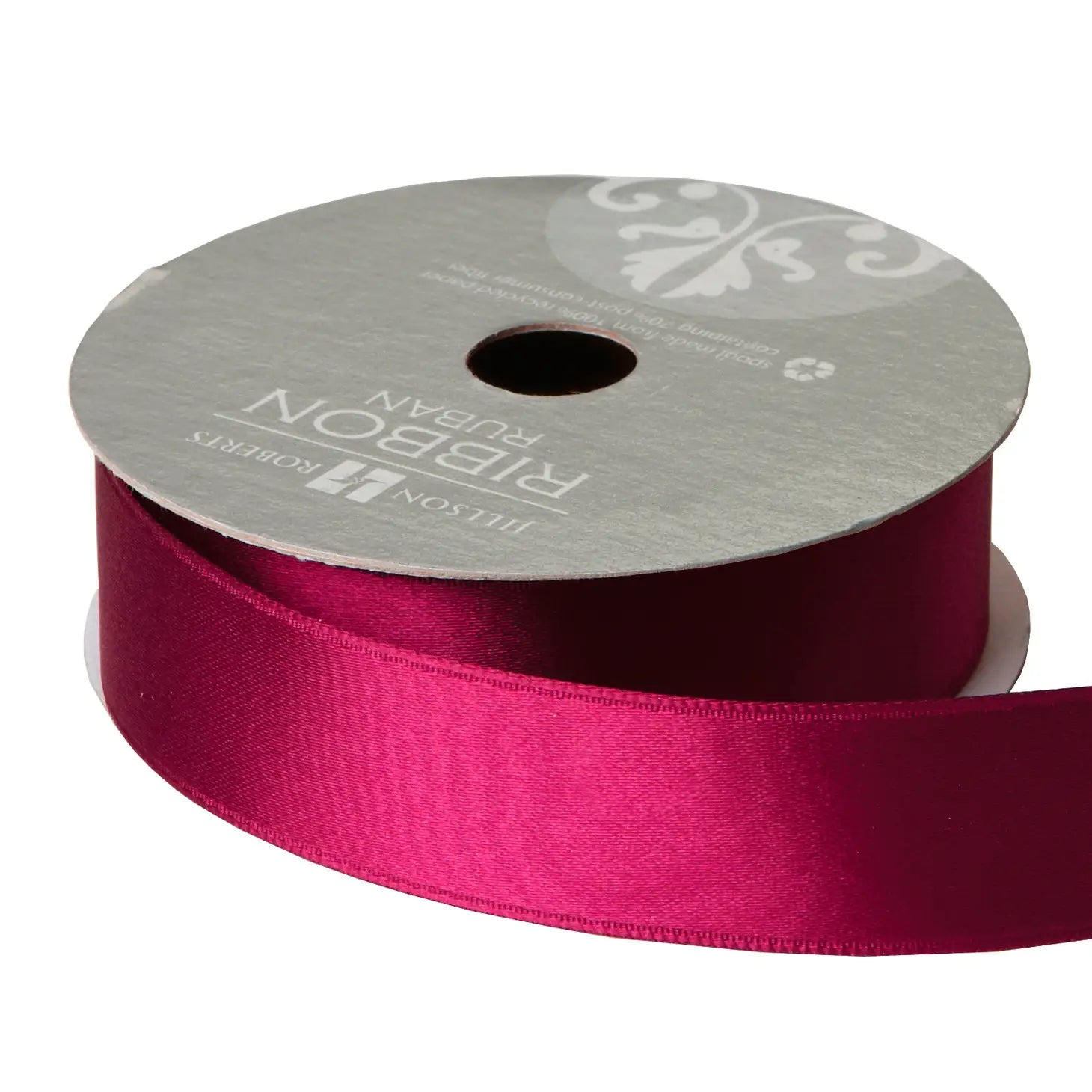 Fancy Satin Burgundy Ribbon