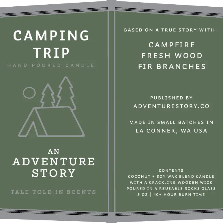 Camping Trip Candle