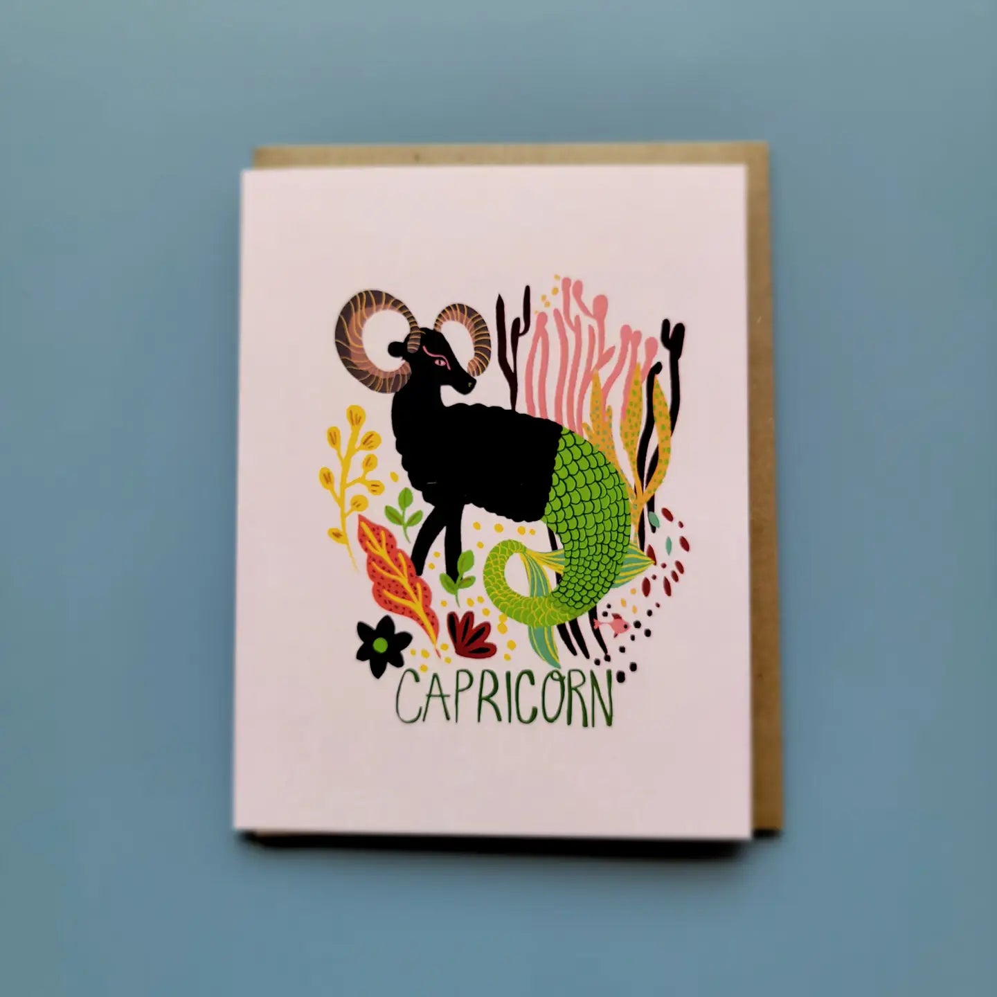 Capricorn Greeting Card