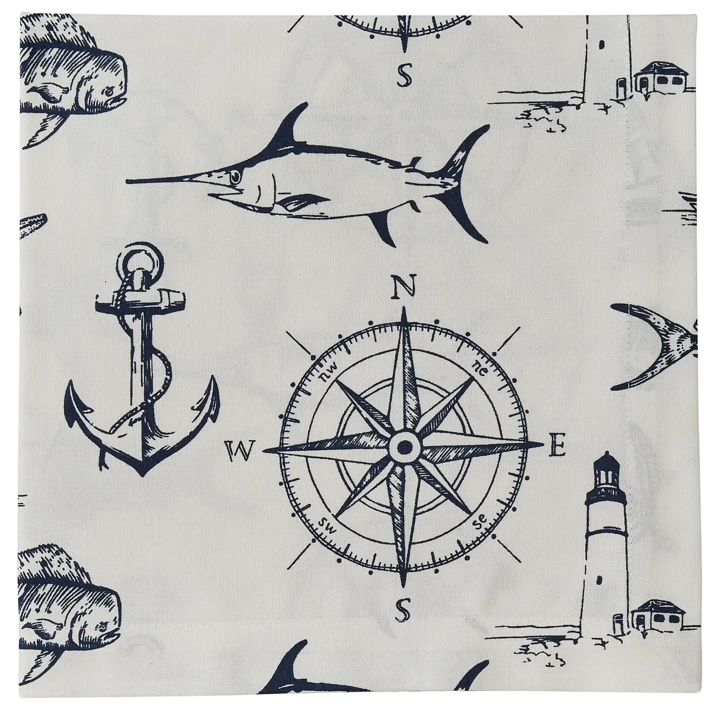 Captain's Quarters Napkin - Natural