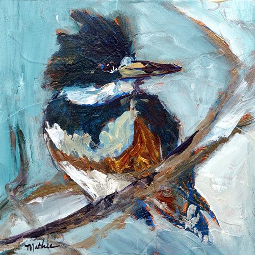 "Kingfisher, II-2024" - Christopher Mathie Fine Art