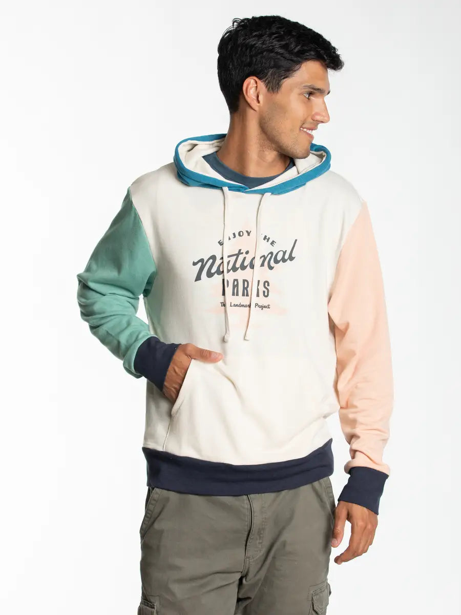 Colorblock National Park Hoodie Antler