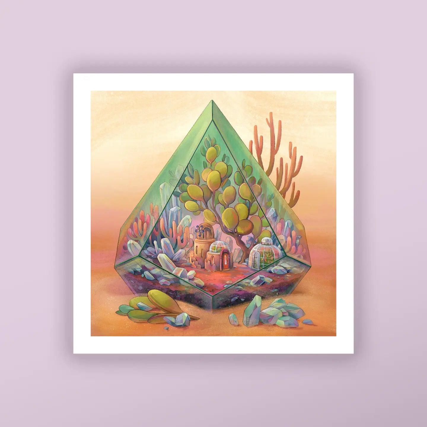 Desert Terrarium - Fine Art Print