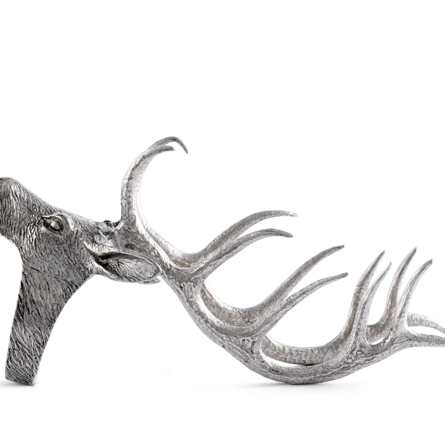 Pewter Elk Head Napkin Rings