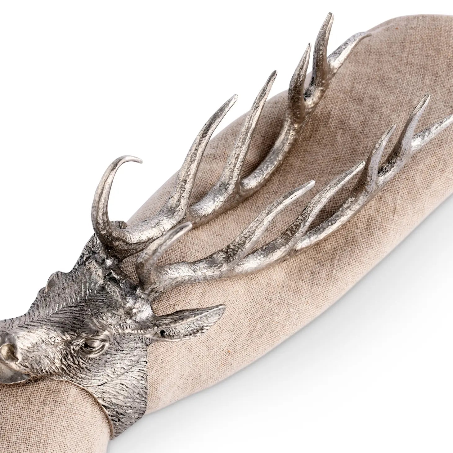 Pewter Elk Head Napkin Rings