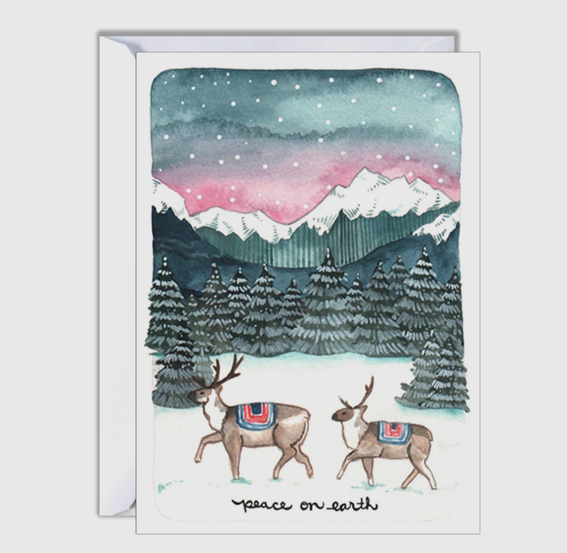 Peace on Earth Blank Greeting Card