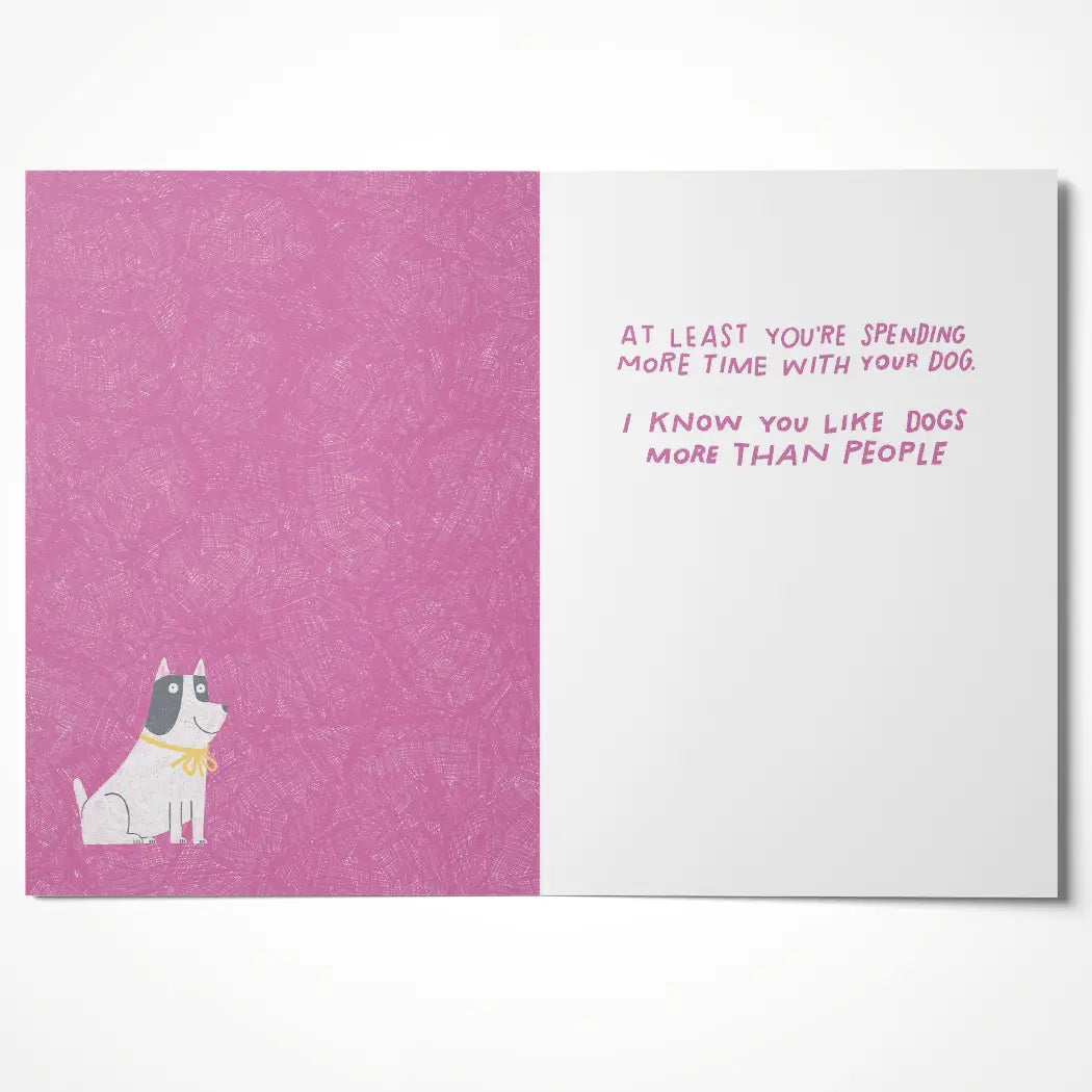 Get Well Dog Greeting Card