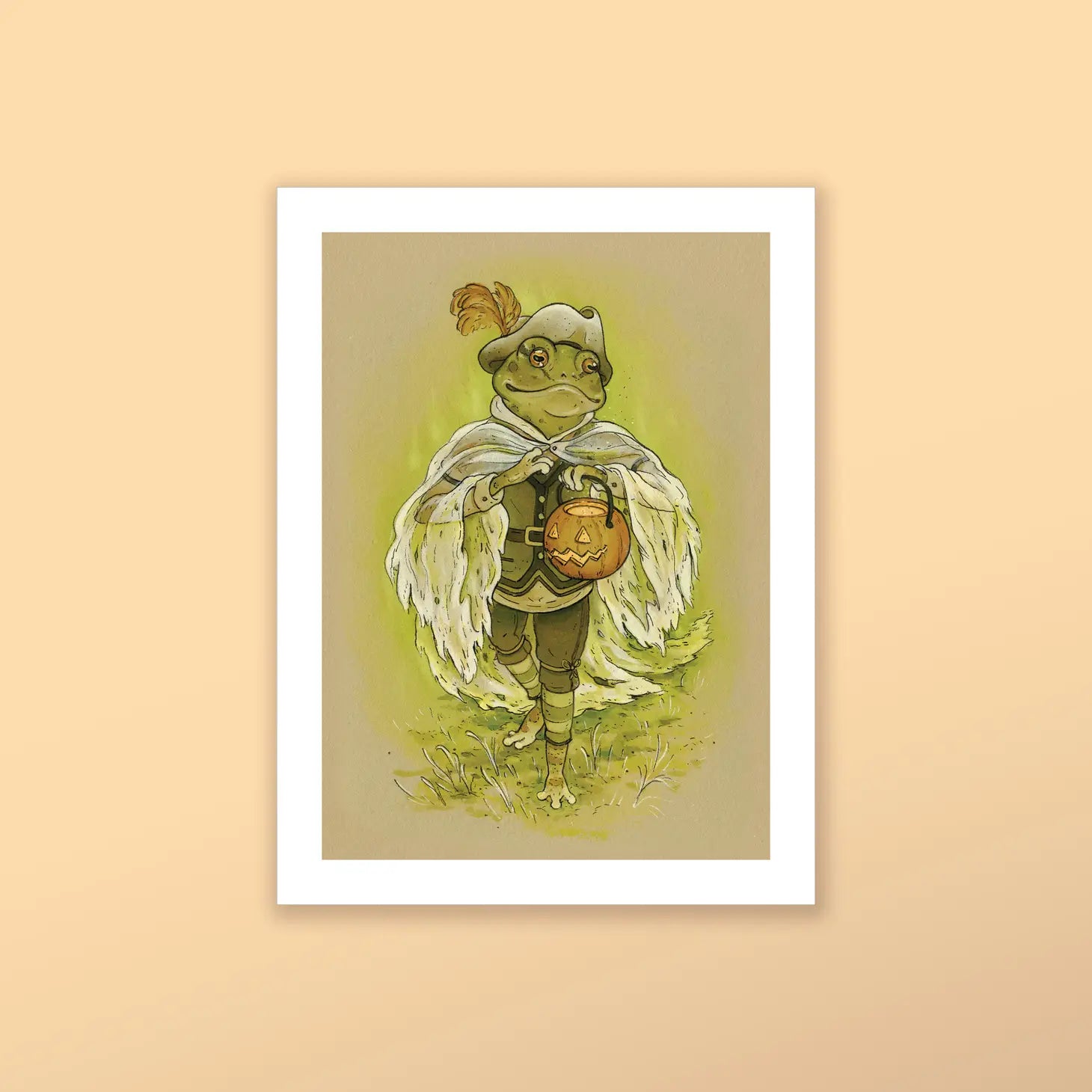 Ghost Frog Art Print - Fine Art Print