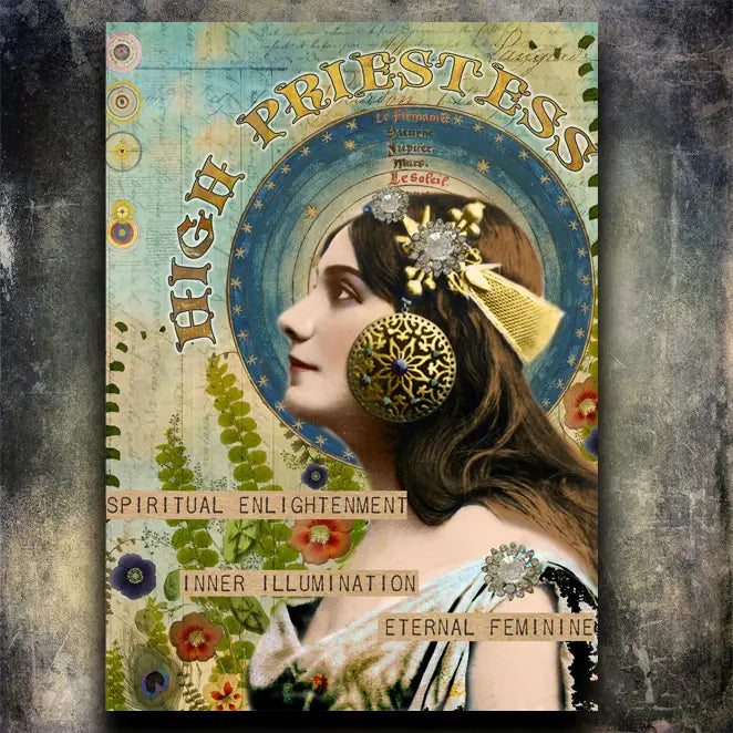 High Priestess Greeting Card