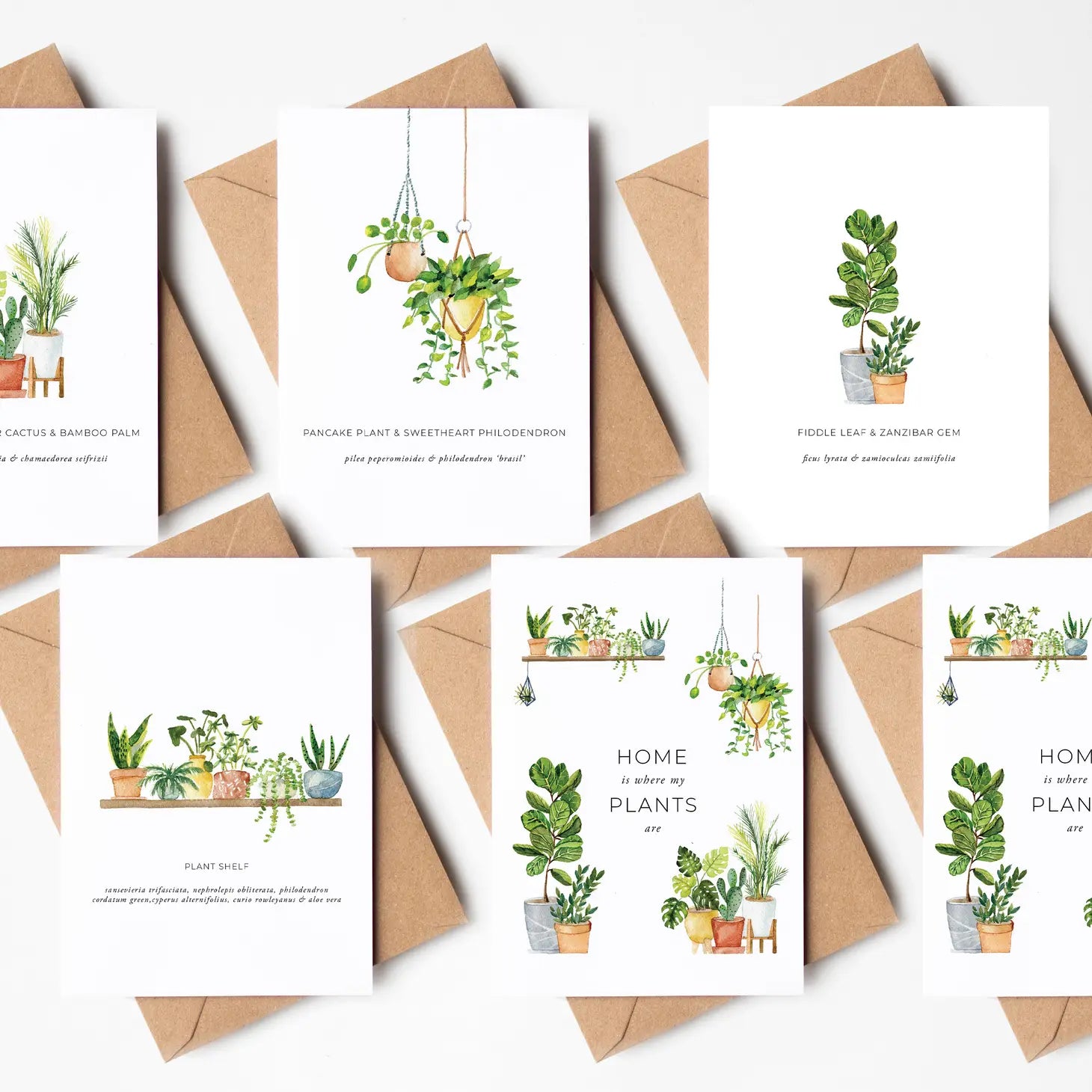 Home is Where My Plants Greeting Card