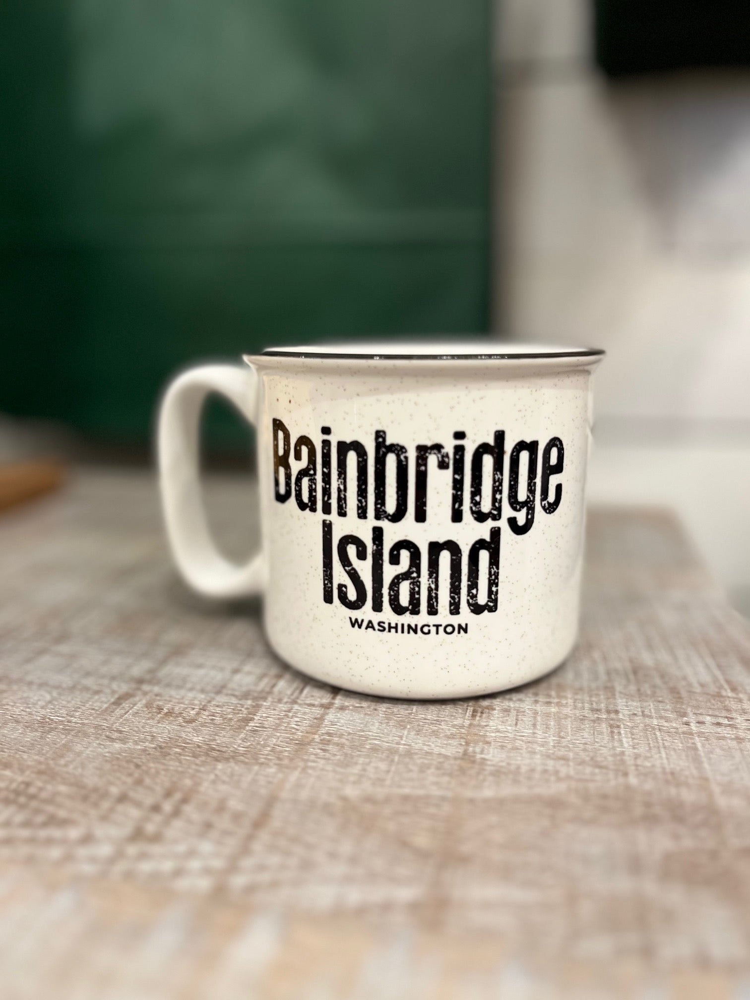 Bainbridge Island Ceramic Camper Mug 18oz.