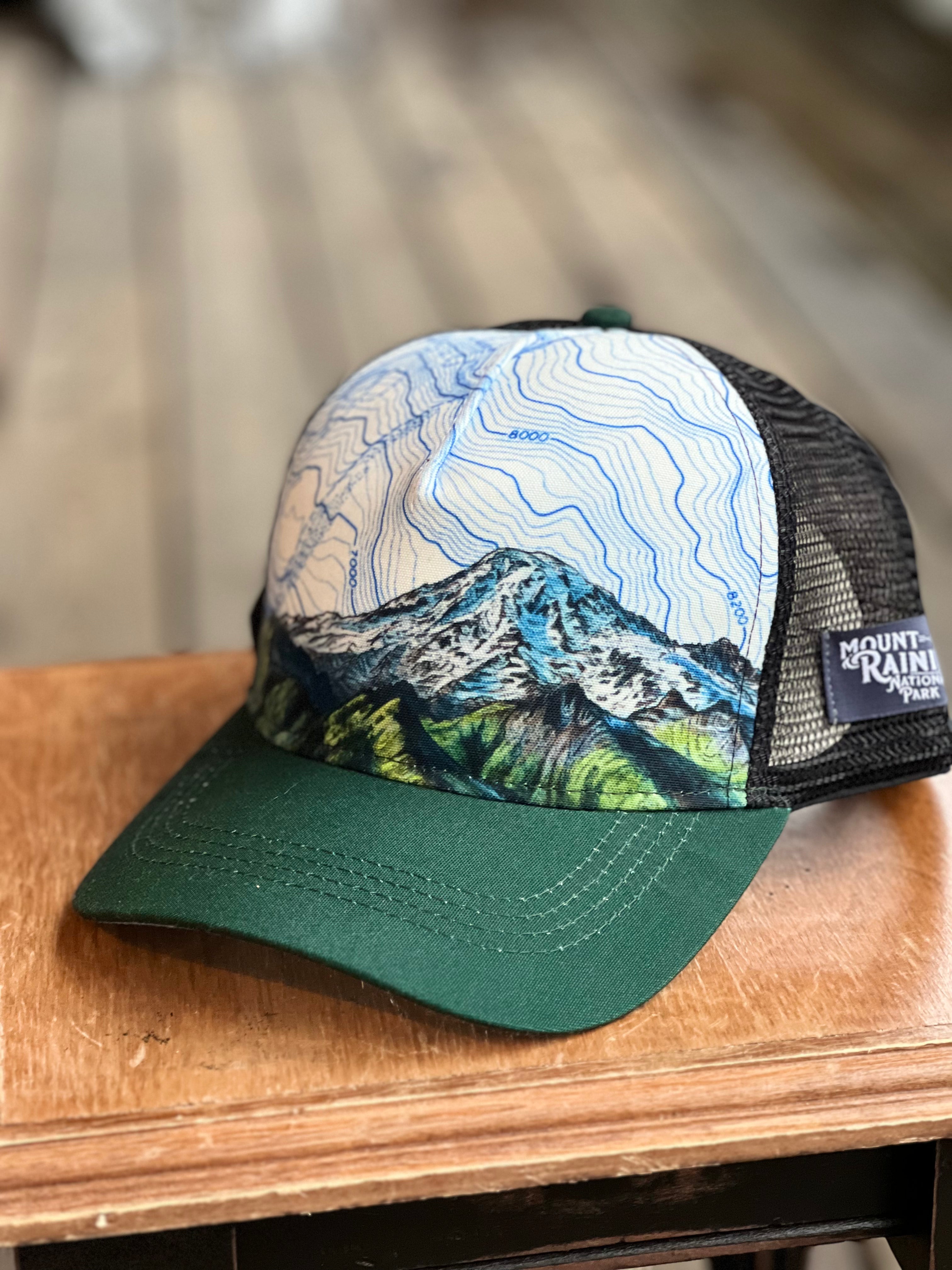 Mount Rainier Trucker Hat