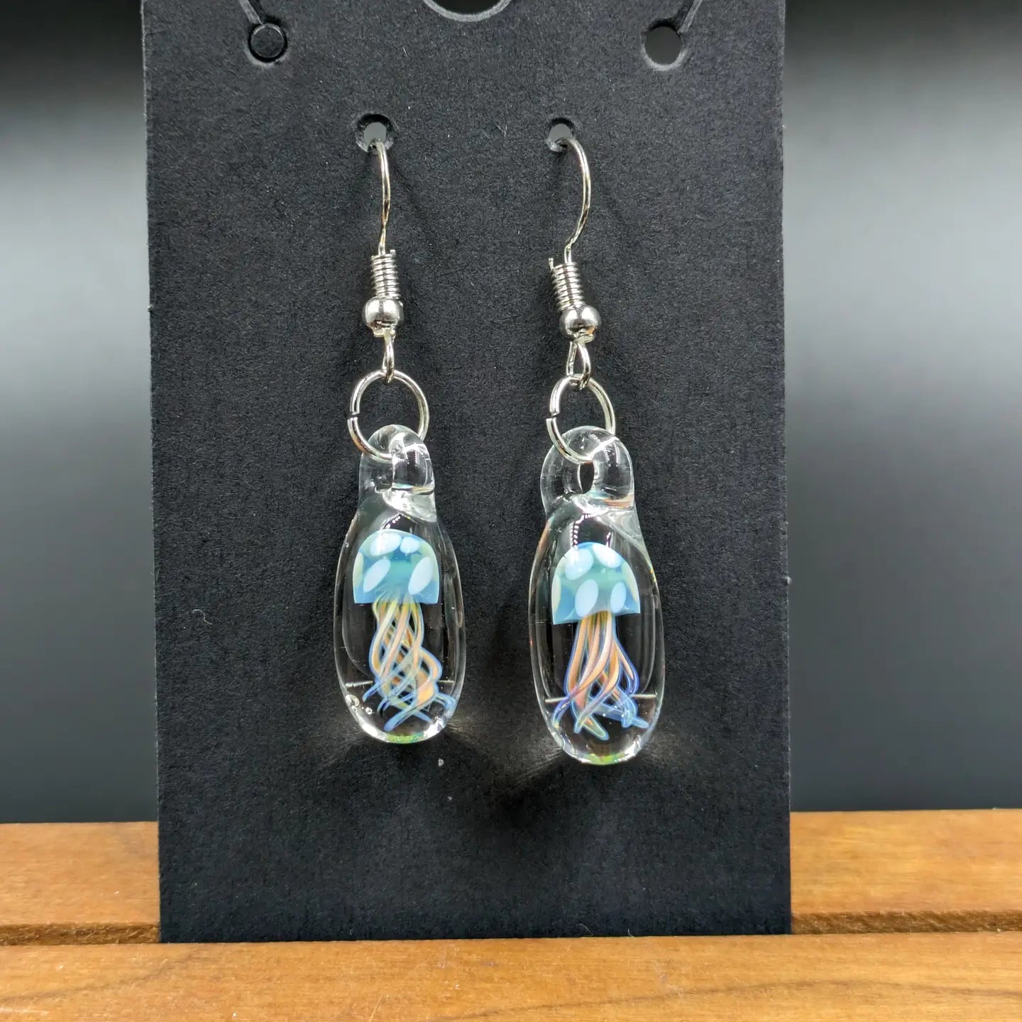 Jellyfish Earrings by the Dusty Lamp