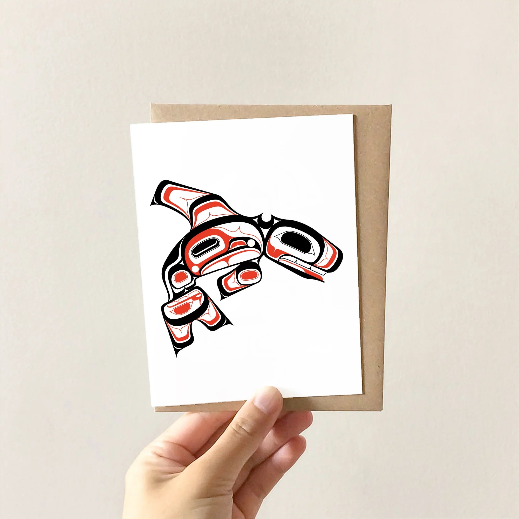 Killer Whale Greeting Card