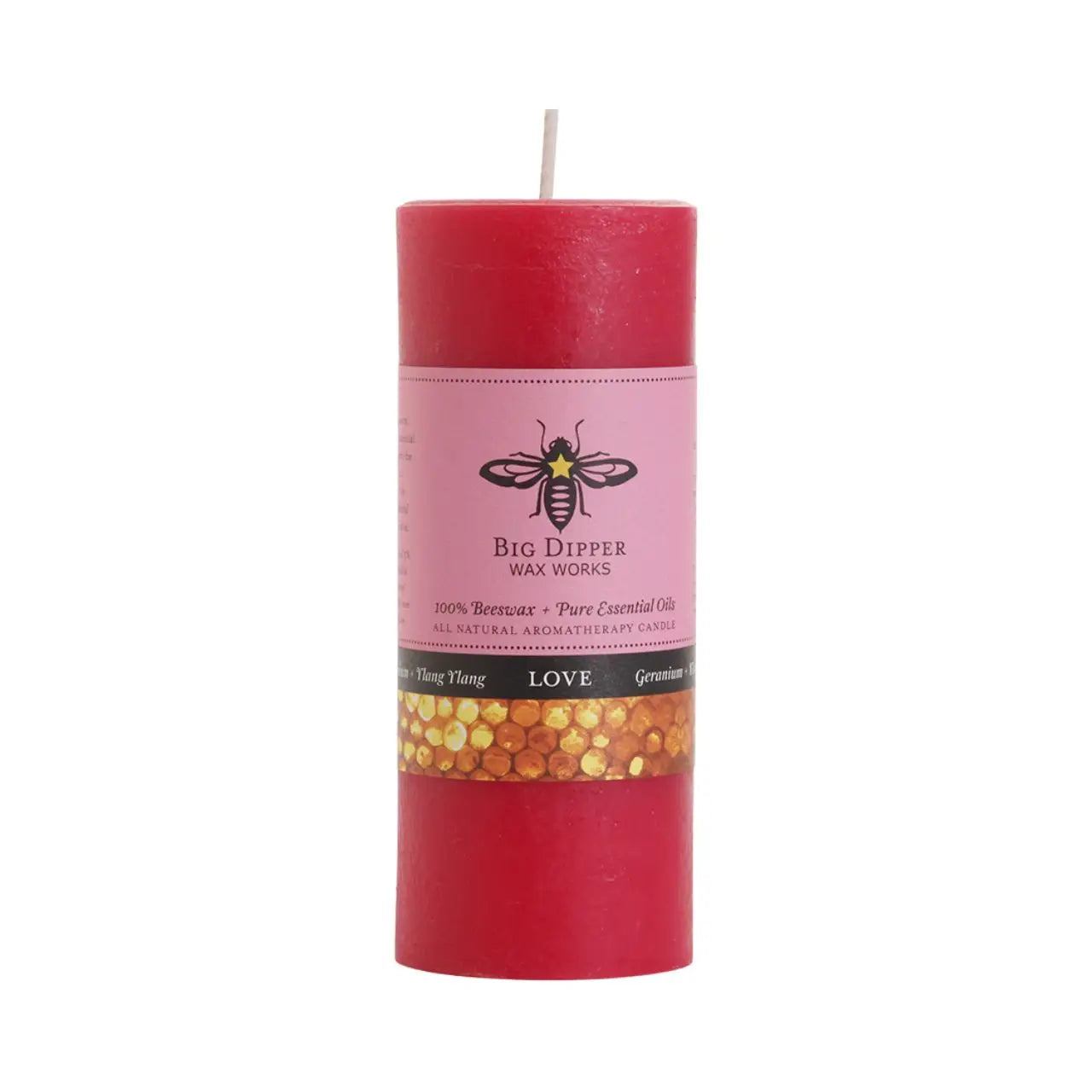 Beeswax Aromatherapy Pillars - Small