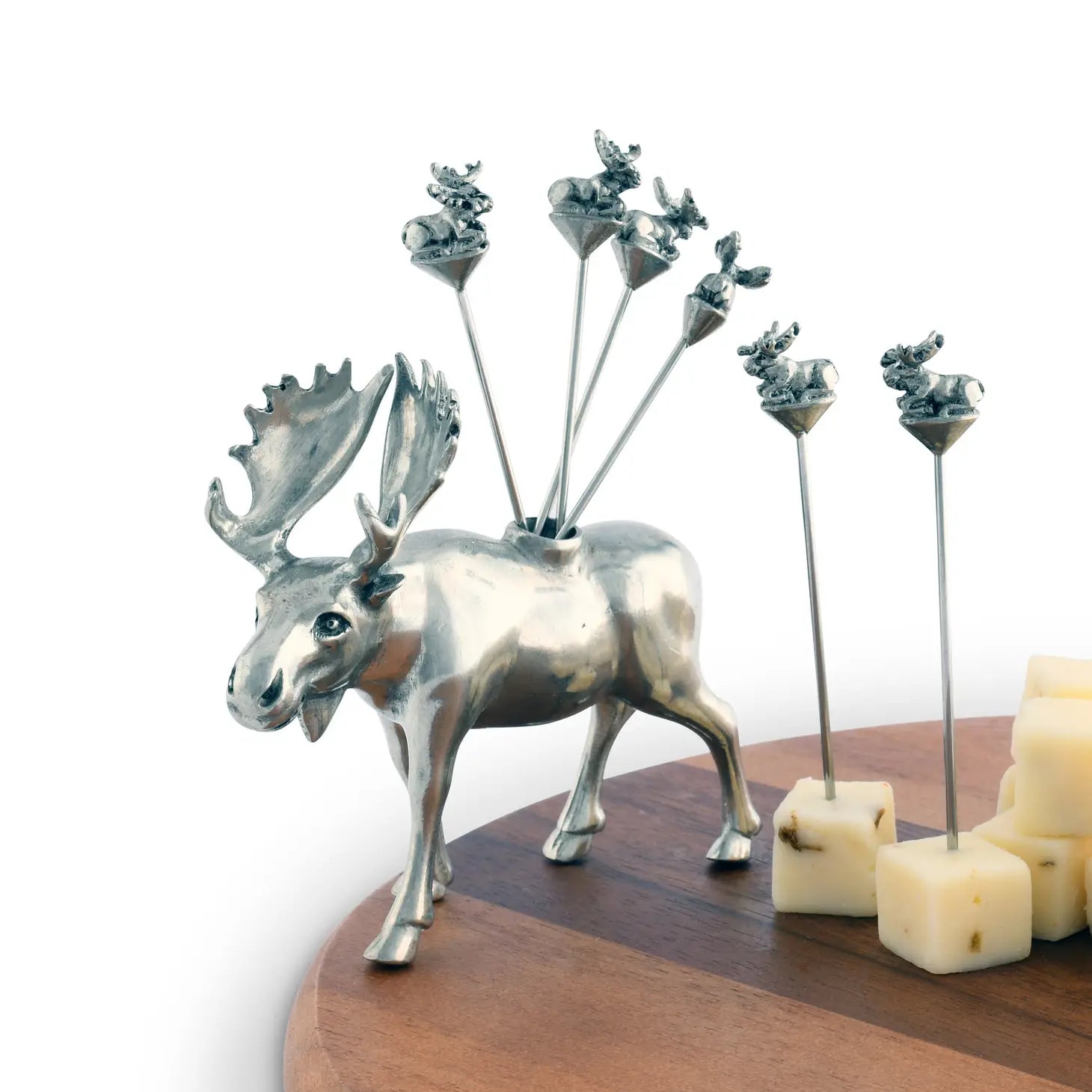 Moose Cheese Pick Set