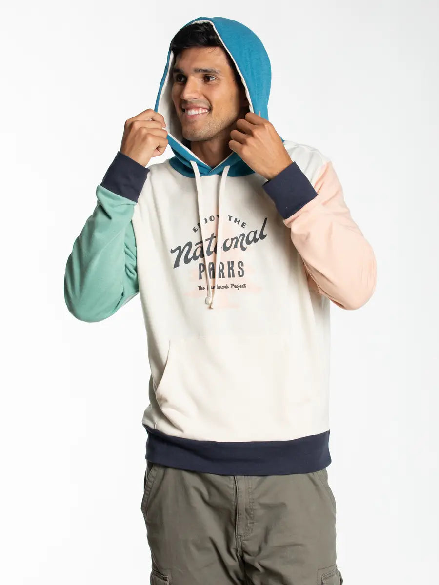 Colorblock National Park Hoodie Antler