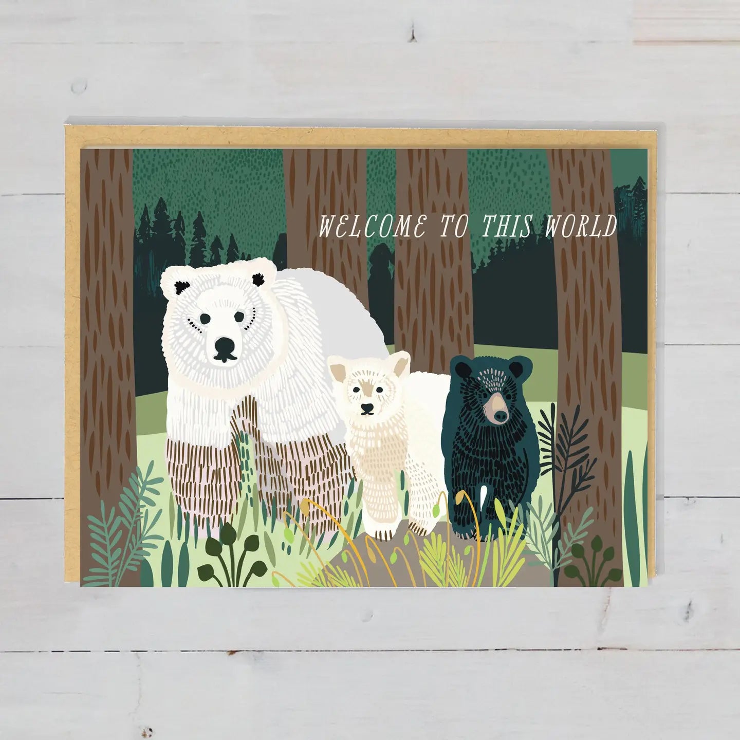 Welcome to this World Greeting Card