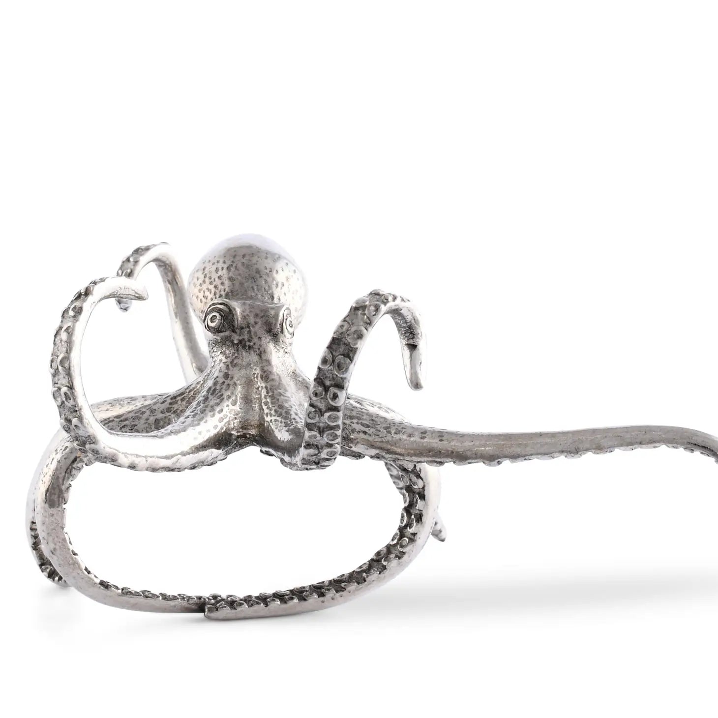 Pewter Octopus Napkin Rings