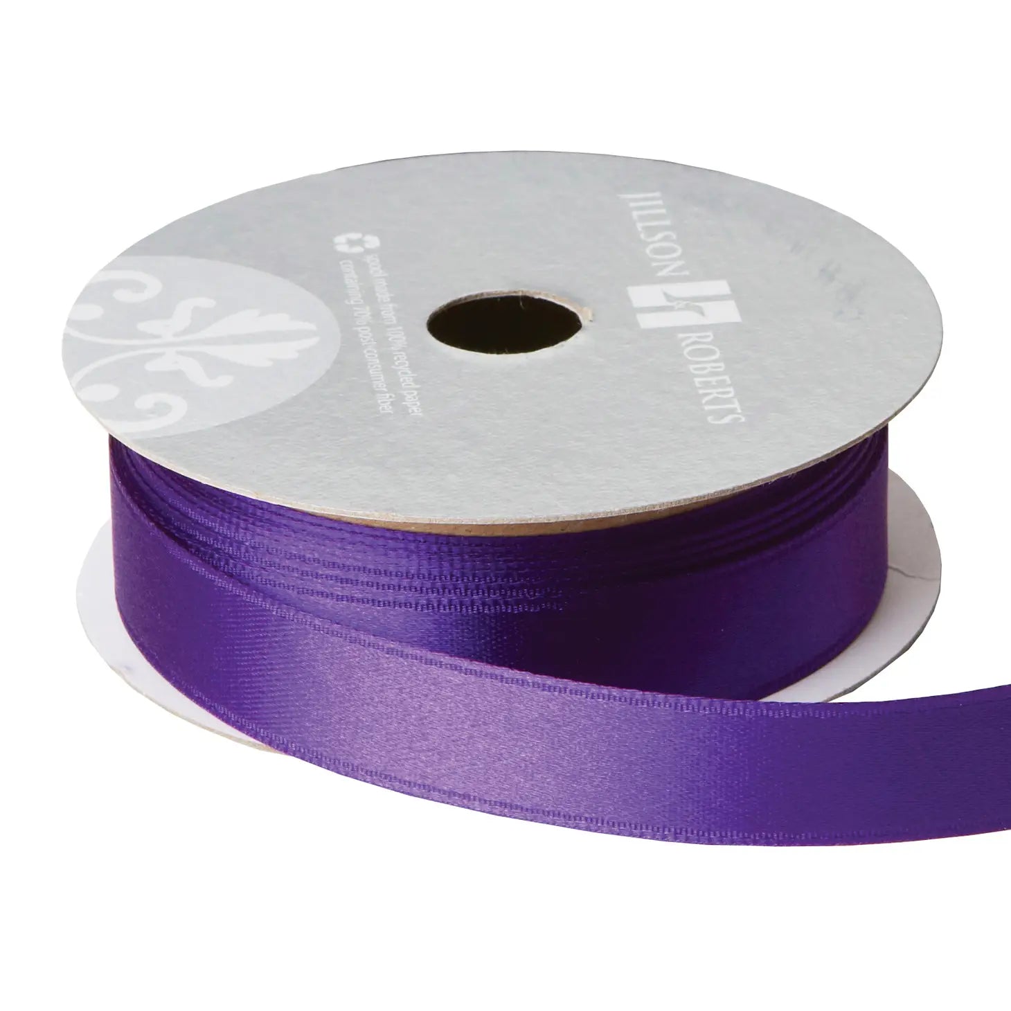 Fancy Satin Purple Ribbon