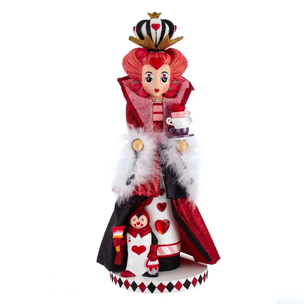 17.5" Queen of Hearts Nutcracker