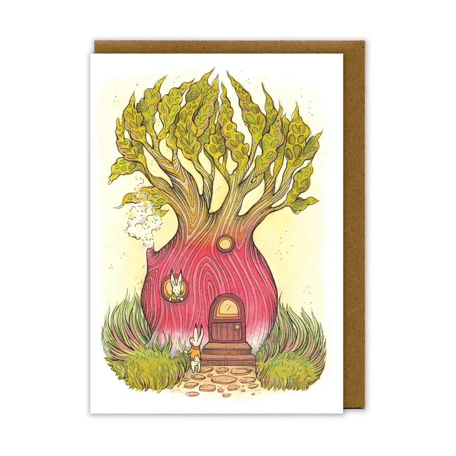 Radish Greeting Card