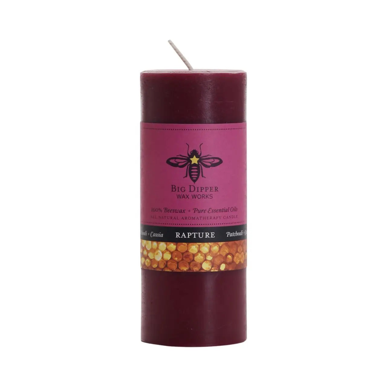 Beeswax Aromatherapy Pillars - Small