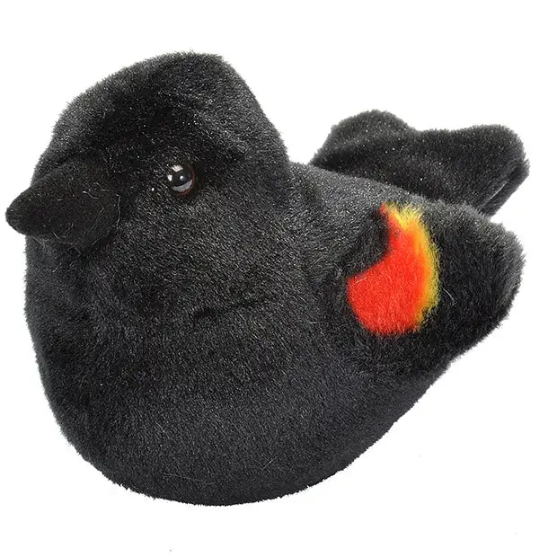 Audubon Ii Red-Winged Blackbird W Sound Stuffed Animal 5.5"