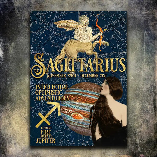 Sagittarius Greeting Card